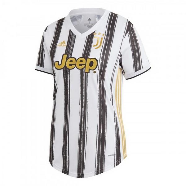 Trikot Juventus Heim Damen 2020-21 Schwarz Weiß Fussballtrikots Günstig